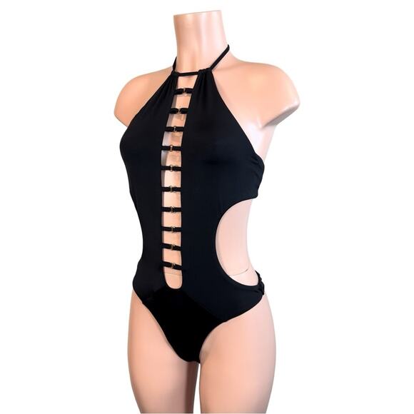 BEACH BUNNY BASICS ONE PIECE SWIMSUIT SZ XL $198 - Picture 5 of 13